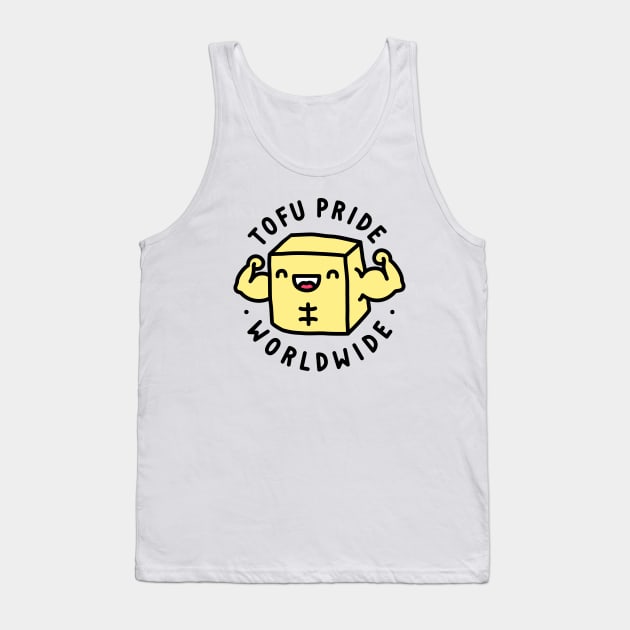 Tofu Pride Worldwide Tank Top by Broccoliparadise